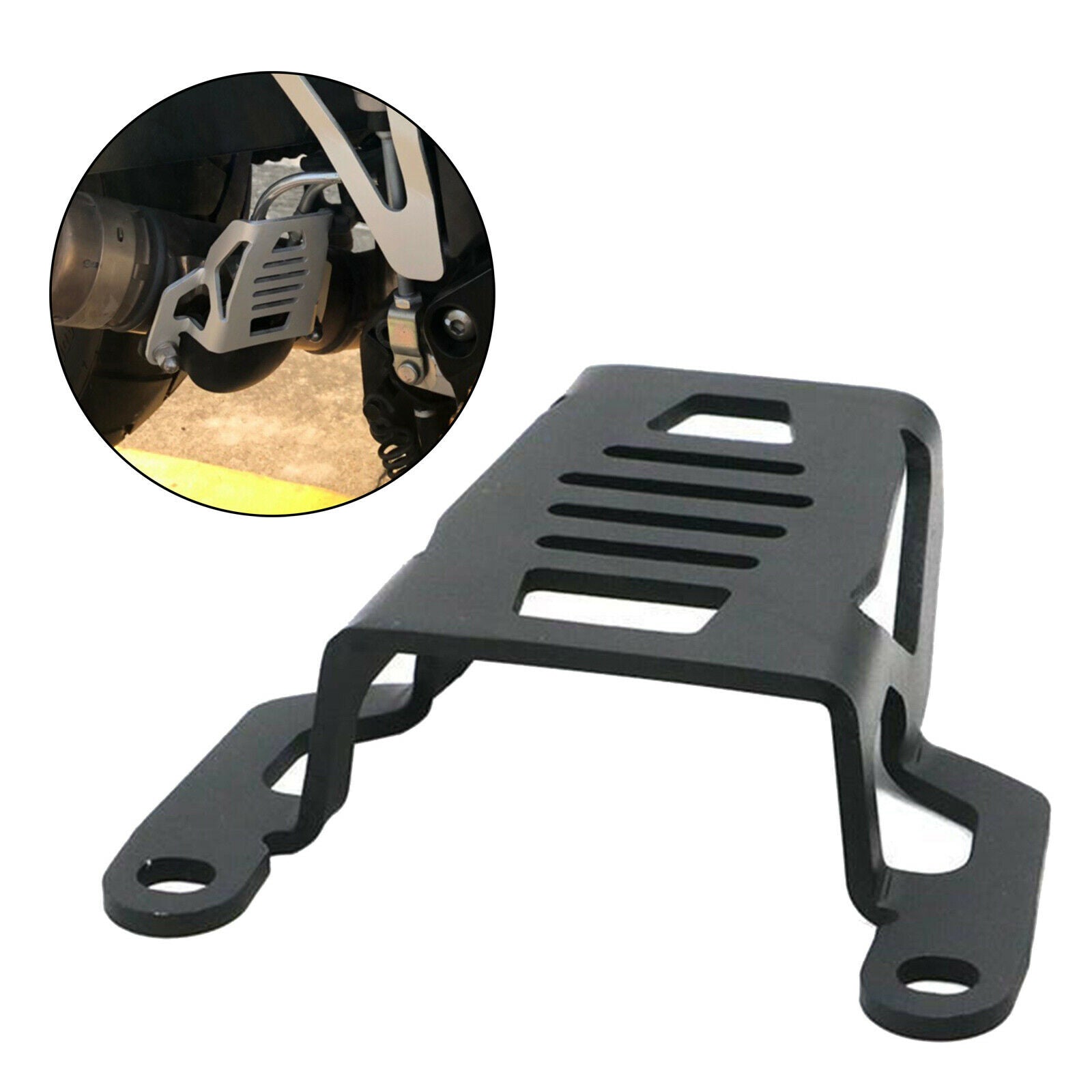 Exhaust Valve Cover Guard for Suzuki Practical Durable Replace Black