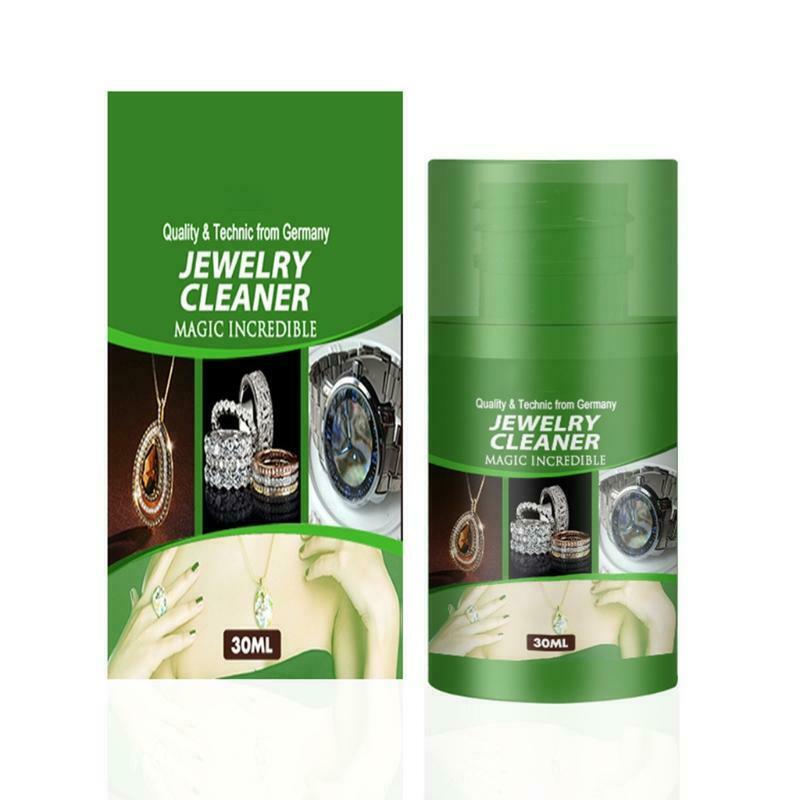 30 ml Jewelry Cleaner Ring Care Washing Liquid Diamond Rust Detergent Remover