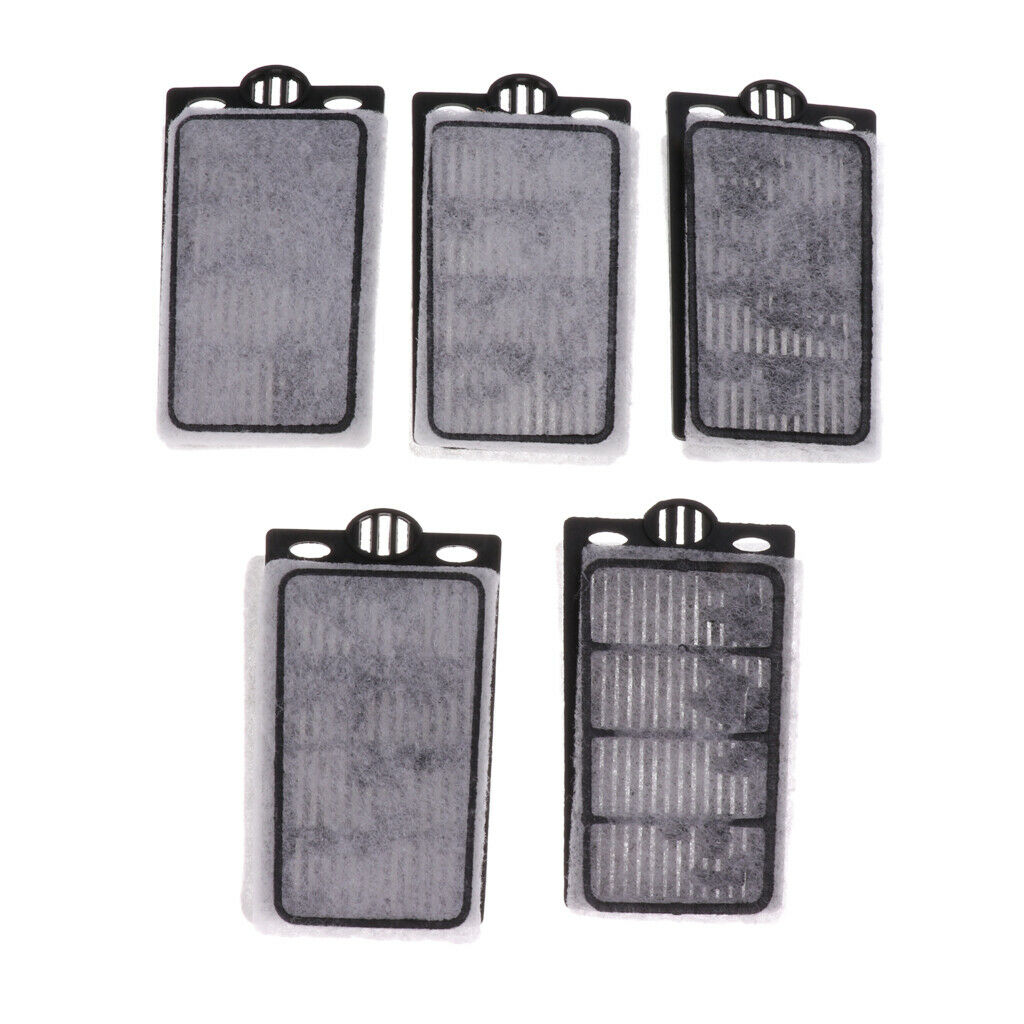 5Pcs Charcoal Water Filter Replacement for Low-Water Filter Pet Fountain
