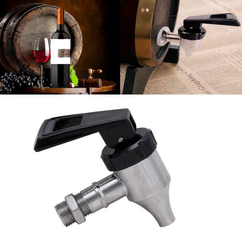 Stainless Steel Drink Dispenser Plastic Coffee Valve Wine Barrel Faucet / Spigot