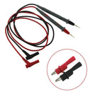 Alligator Clips Clamp Cable Digital Multimeter Test + 1000V 20A Test Lead