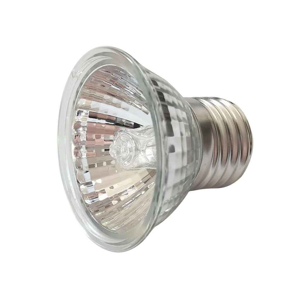 110V Reptile Light Heat Halogen Bulb Pet Beneficial Lighting E27 50W