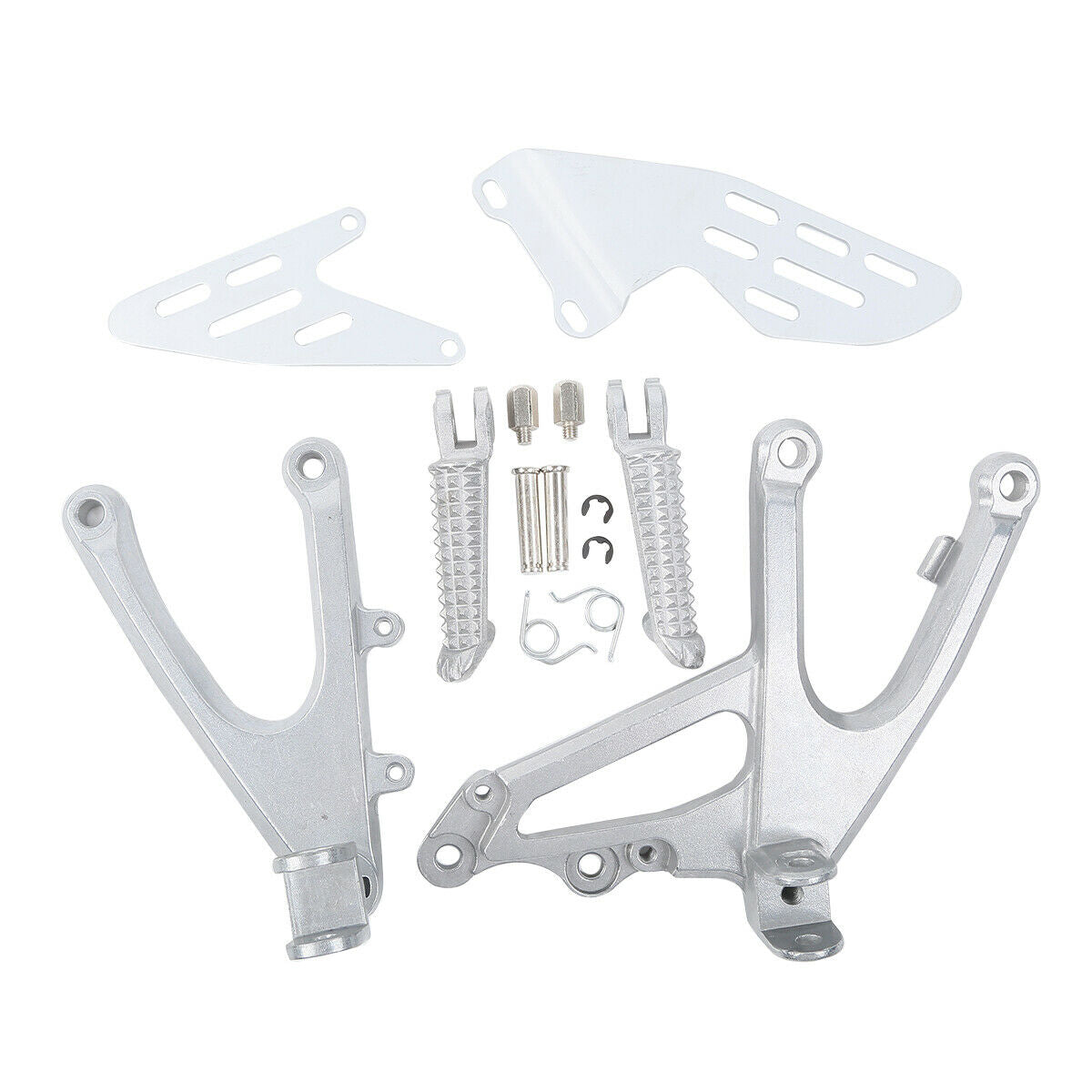 Front Foot Peg Footrest Bracket Set Fit For Yamaha YZF R1 YZF-R1 2007-2008