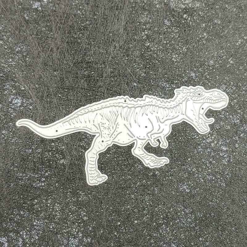 Embossing Template Dinosaur Shape for DIY Cards Die-Cuts Frame Carbon Steel