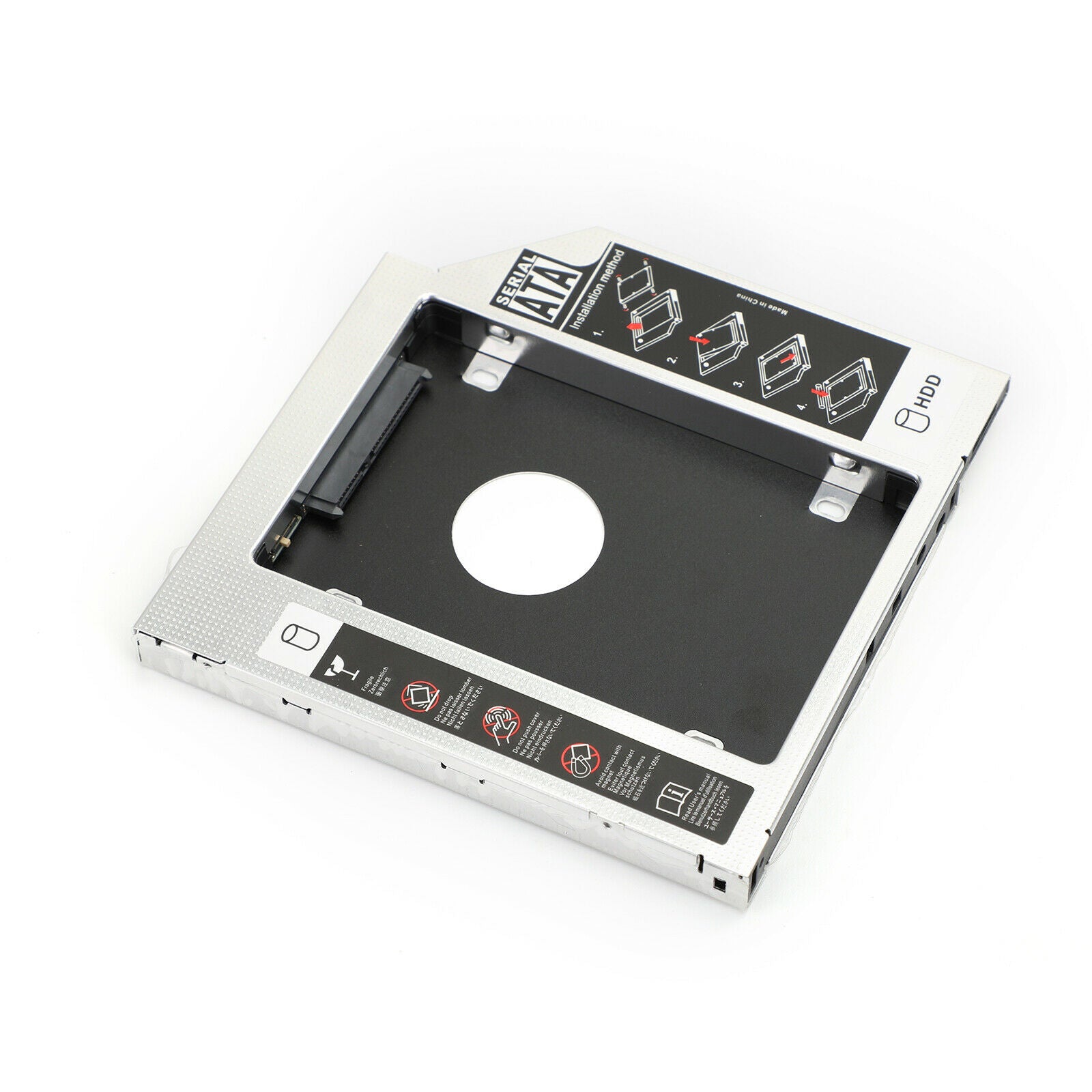 12.7mm Caddy SATA 3 Second New SSD Hard Drive CD/DVD-ROM Optical Bay adapter