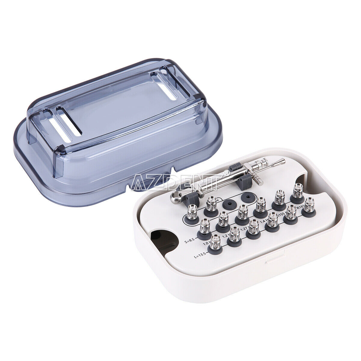 Dental 10-70NCM Implante Esfuerzo de torsión Llave inglesa Ratchet with Drivers
