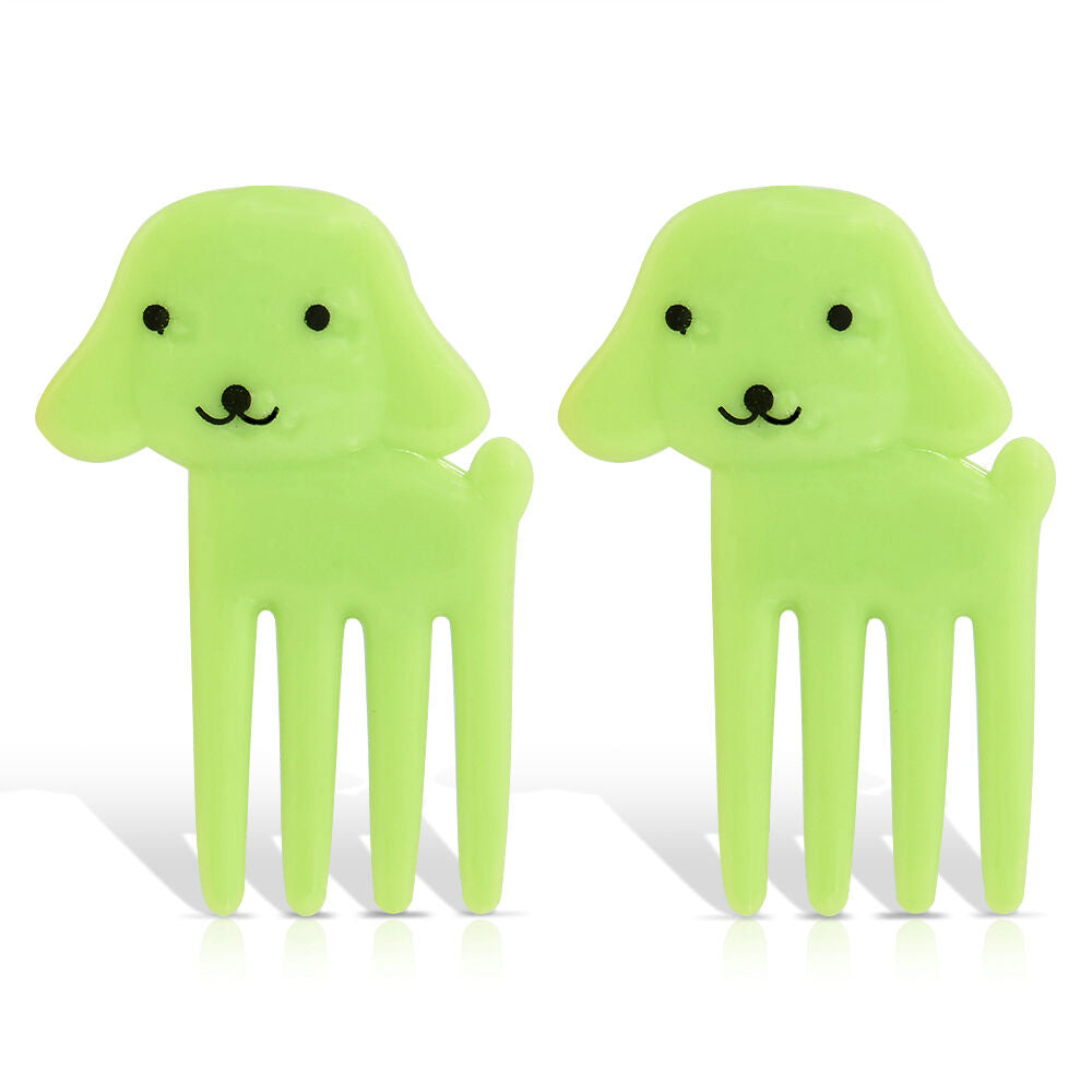 Bento Cute Animal Food Fruit Picks Forks Lunch Box Accessory Decor Tool 10pcs HS