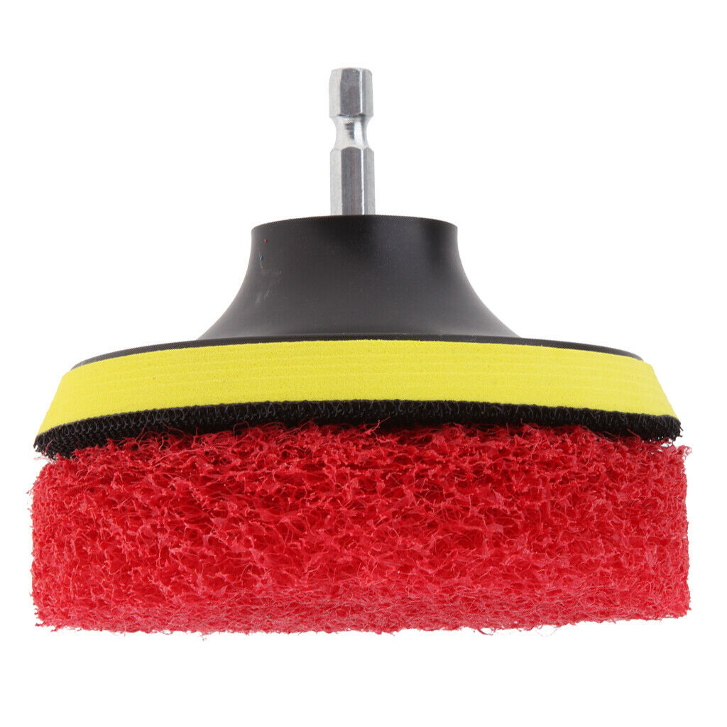 Drill Brush and Scrub Pads, 6Pcs/Set Power Scrubber Variety Cleaning Kit for