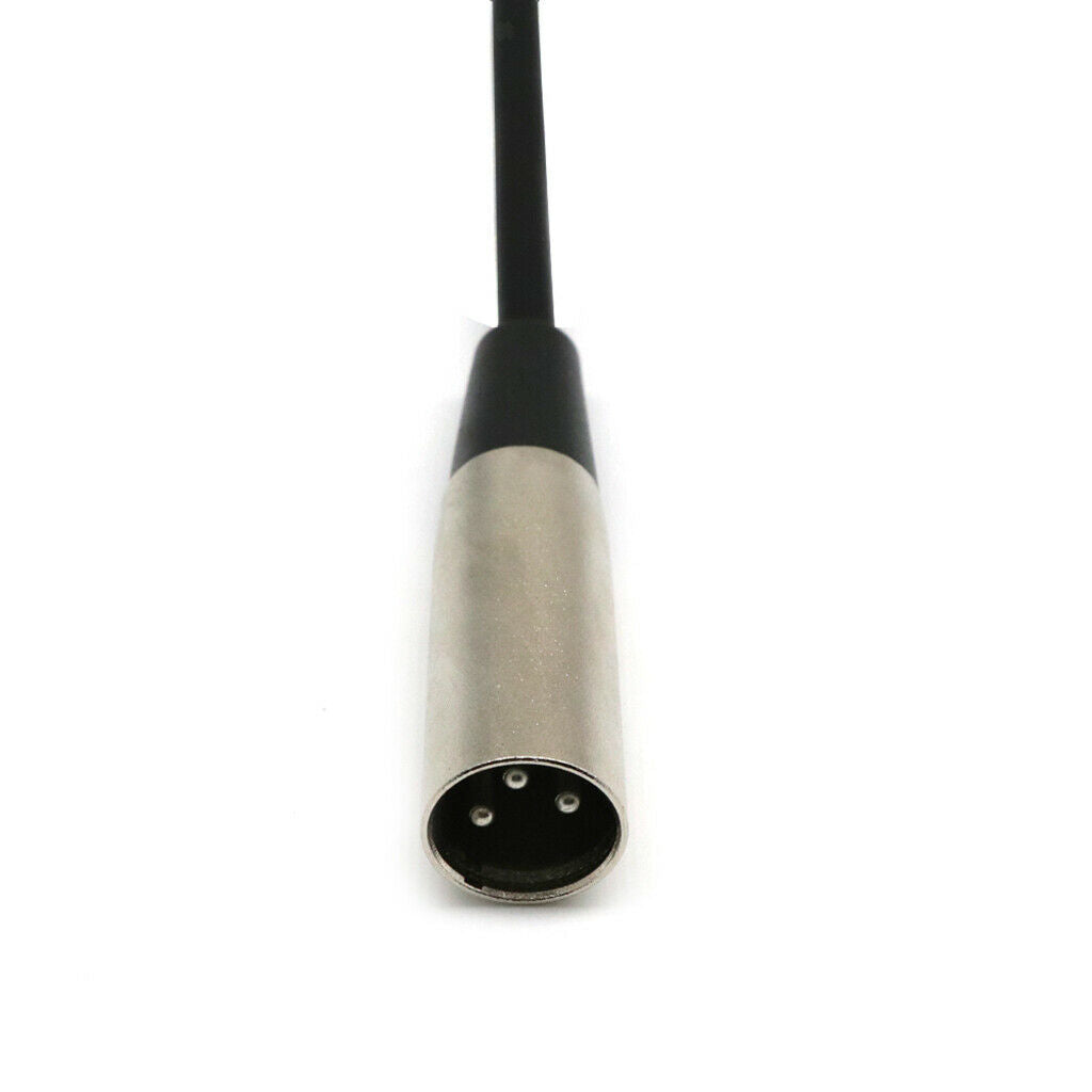 1ft Cable 1/8" TRS Stereo to XLR Male Cables 3.5mm () to XLR-M Adapter Cord