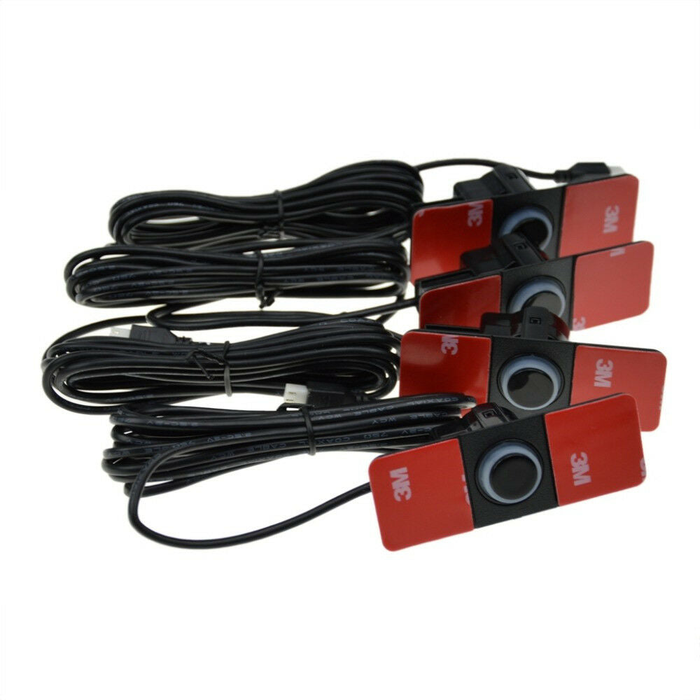 12V Car Video Parking Sensor Reverse Backup Radar LED Display Monitor 8 Sensors