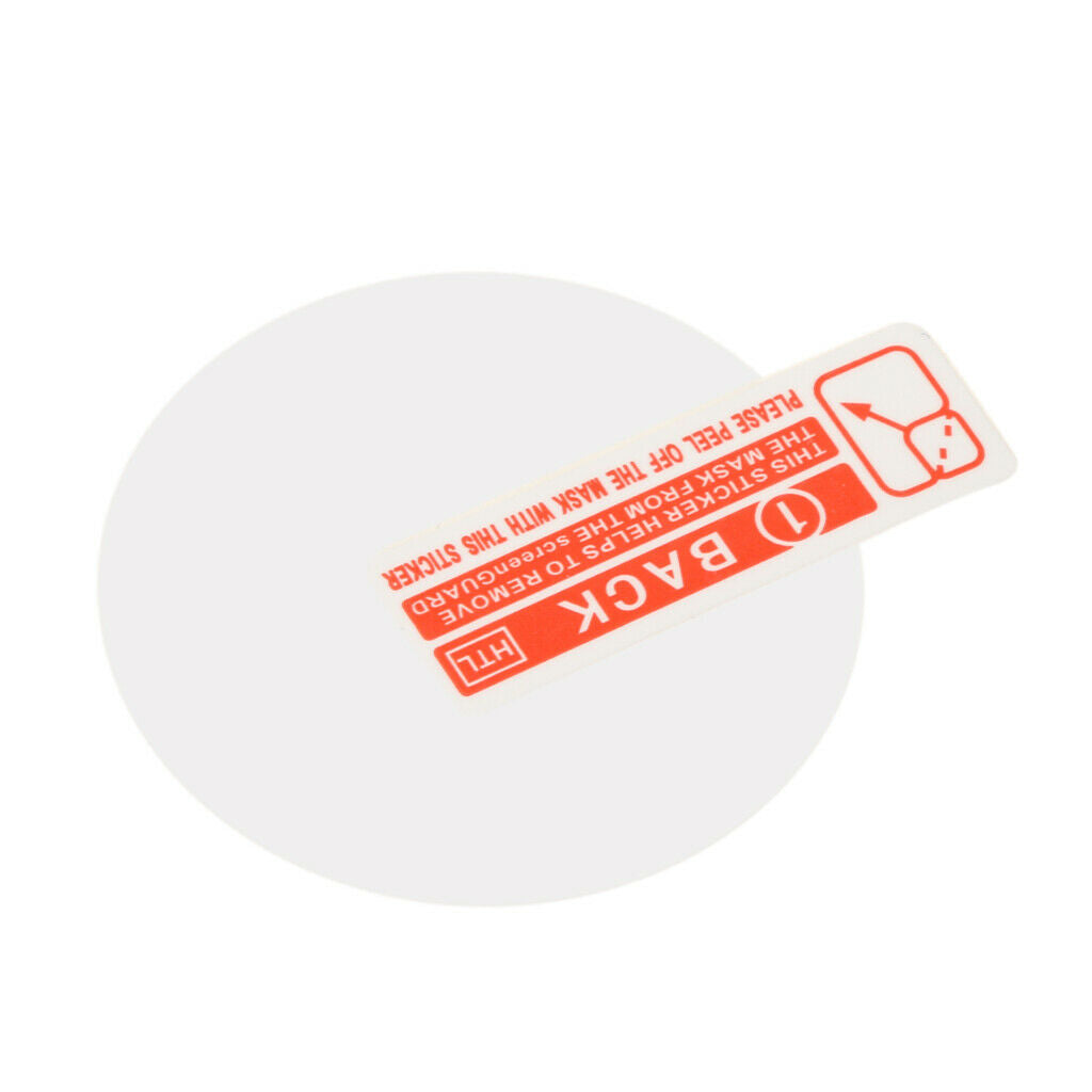 5 Pieces Tempered Glass Screen Protector Film For 35mm Diameter Watch