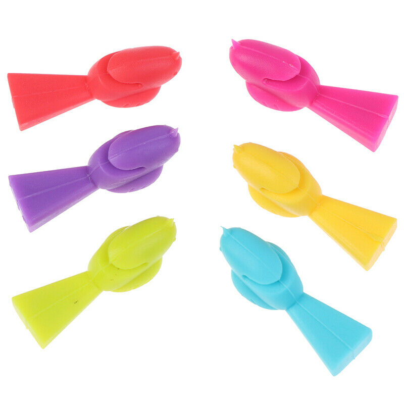 6PCS Silicone Bird Tits Wine Glass Mark Wine Glass Recognizer Cup Disting.l8