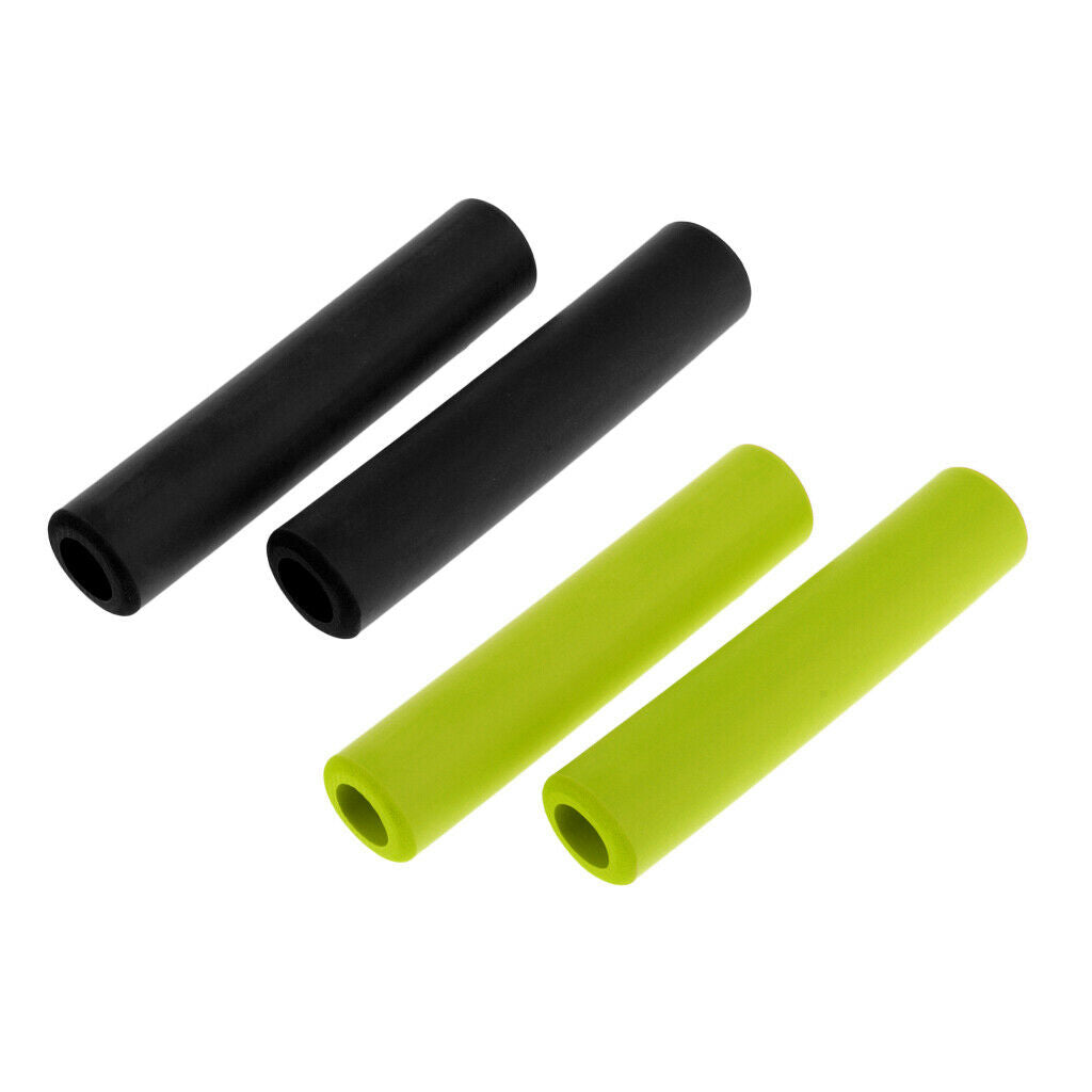 Anti-slip Bike Handlebar Grips Silicone For  Cycling, 4 Pieces Set