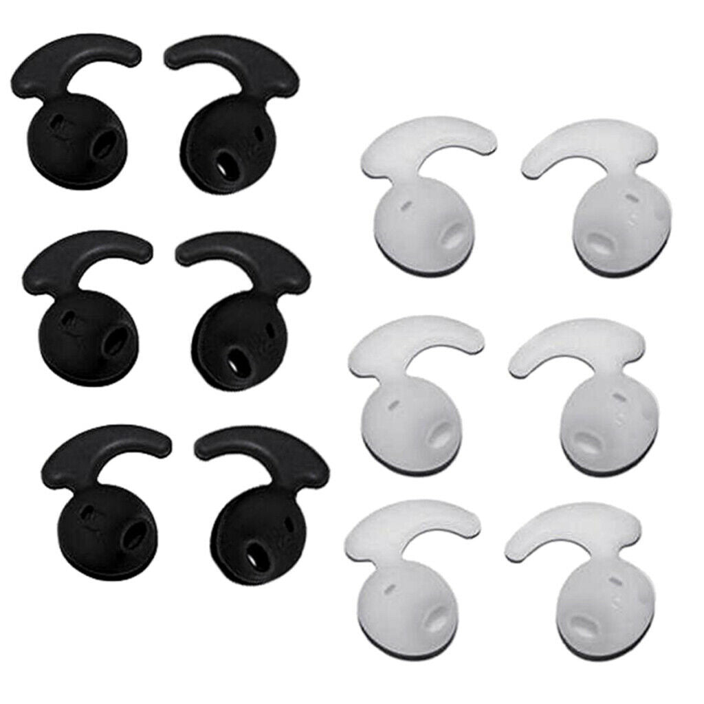 12 Pcs Replacement Earbuds Anti Slip Silicone Ear Gels   Galaxy S6 S7