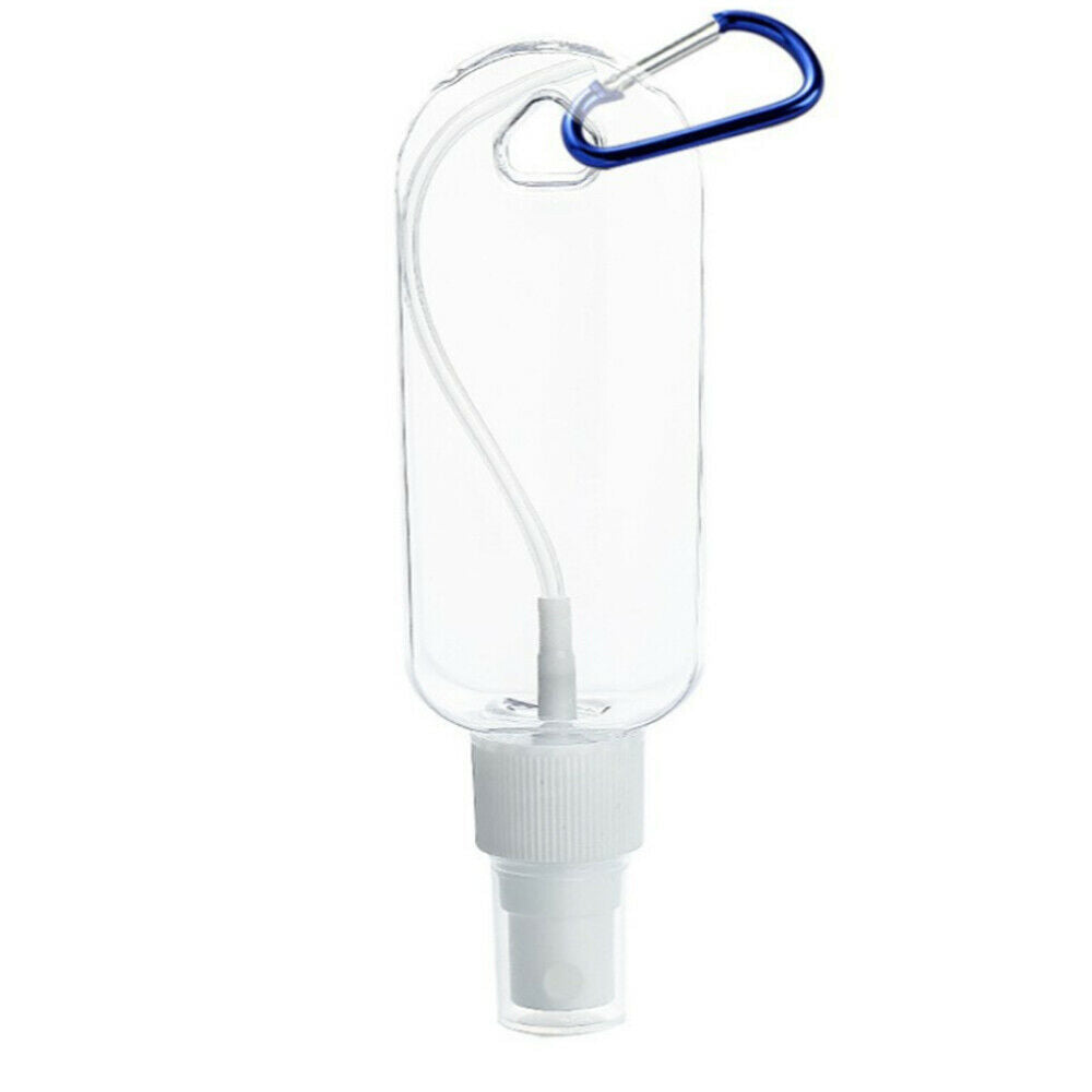 Portable Plastic Empty Bottles Hand Makeup Spray Containers Keychain Bottles