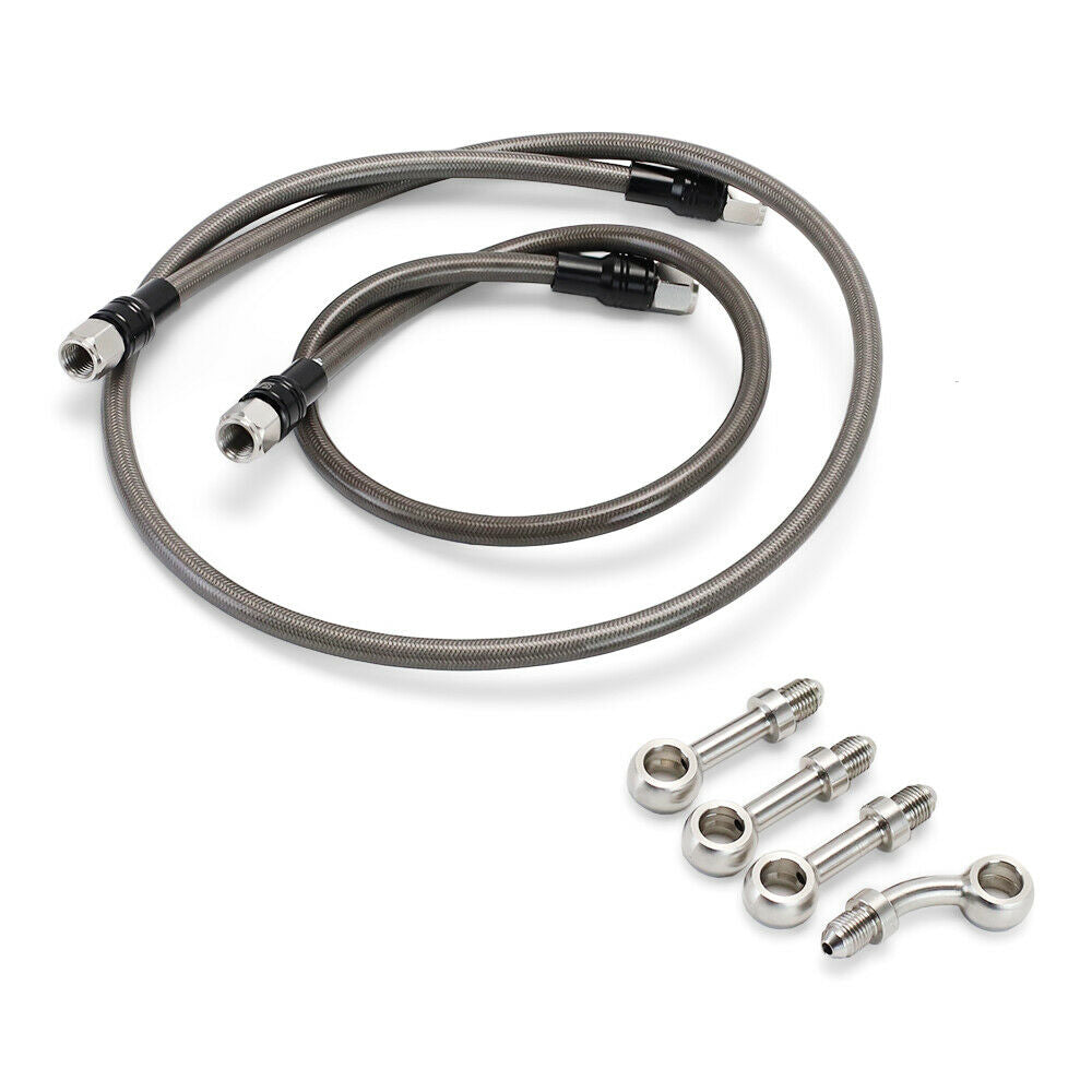 Stainless Braided Front Brake Lines/Hoses Kit For YAMAHA MT-07 FZ07 XSR700 FZ-07
