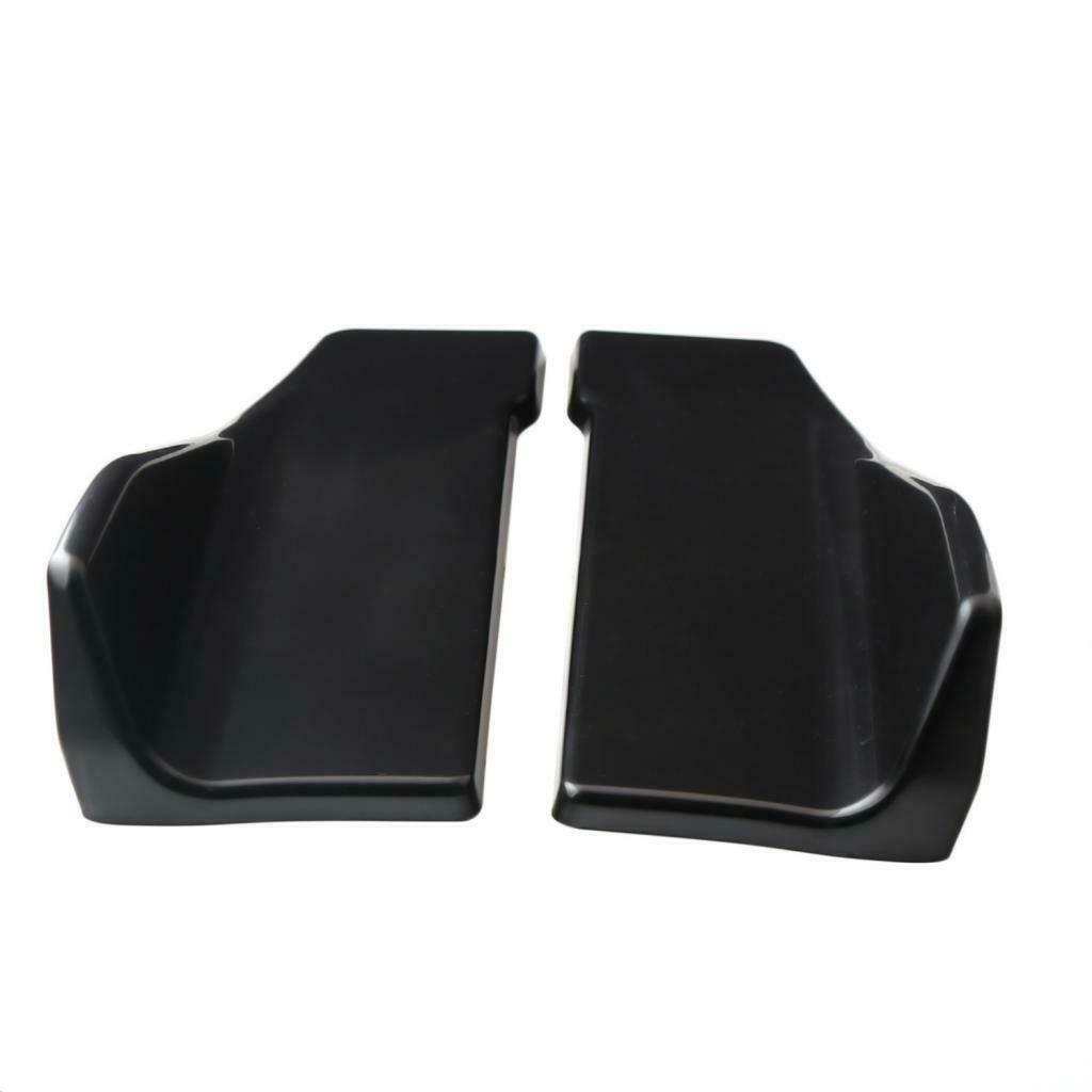 2pcs Universal Rear Bumper Lip Diffuser Splitter Canard Protectors for Cars,