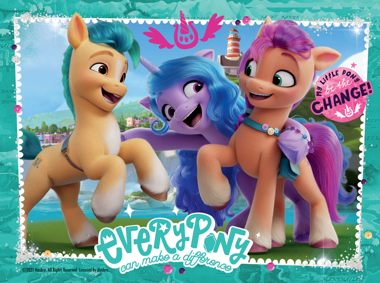 3121 Ravensburger My Little Pony The Movie 2 - Jigsaw Puzzle 4 in a Box Age 3yr+