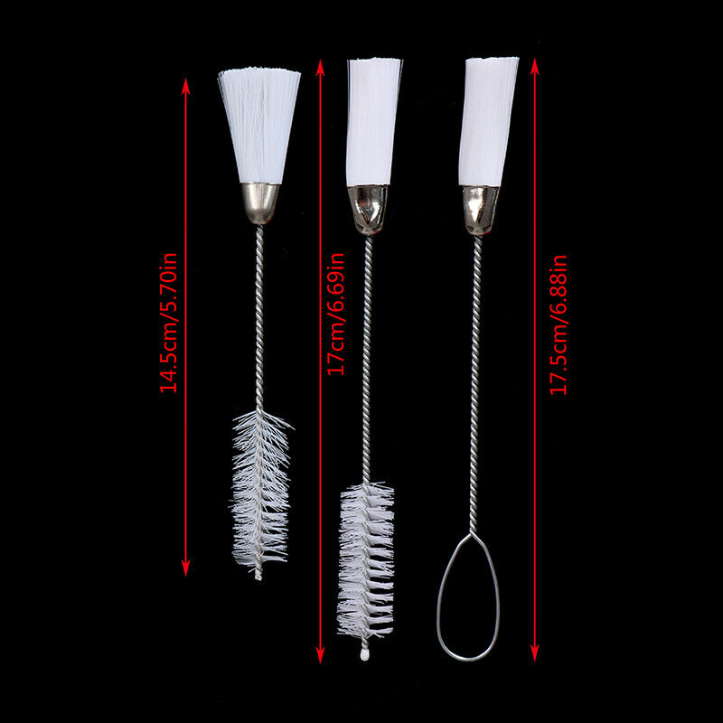 3pcs Household Double Ended Cleaning Brush Sewing Machine Clean Brush TailM Qx