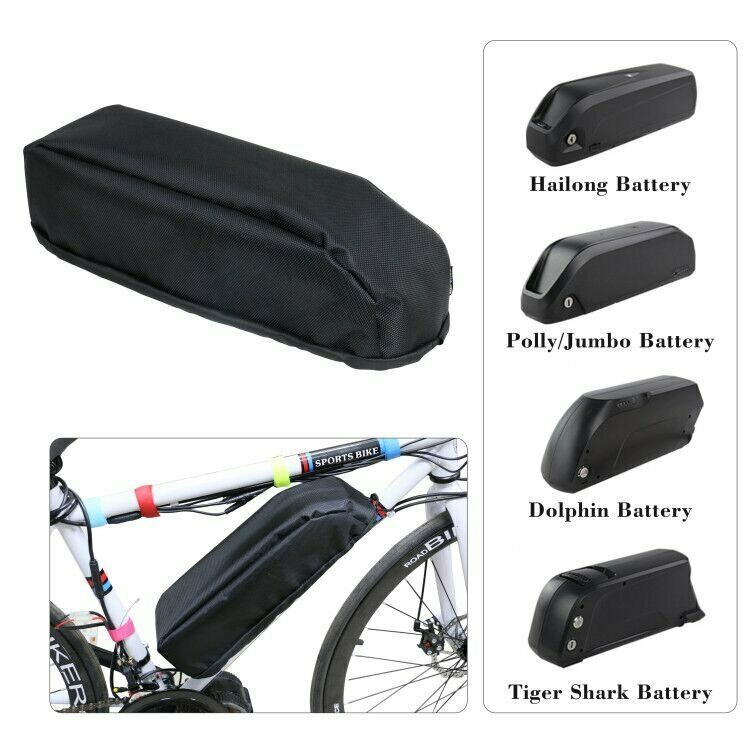 Waterproof 1370 Battery Bike Frame Bag Battery Protected Bag Cover Dustproof FS