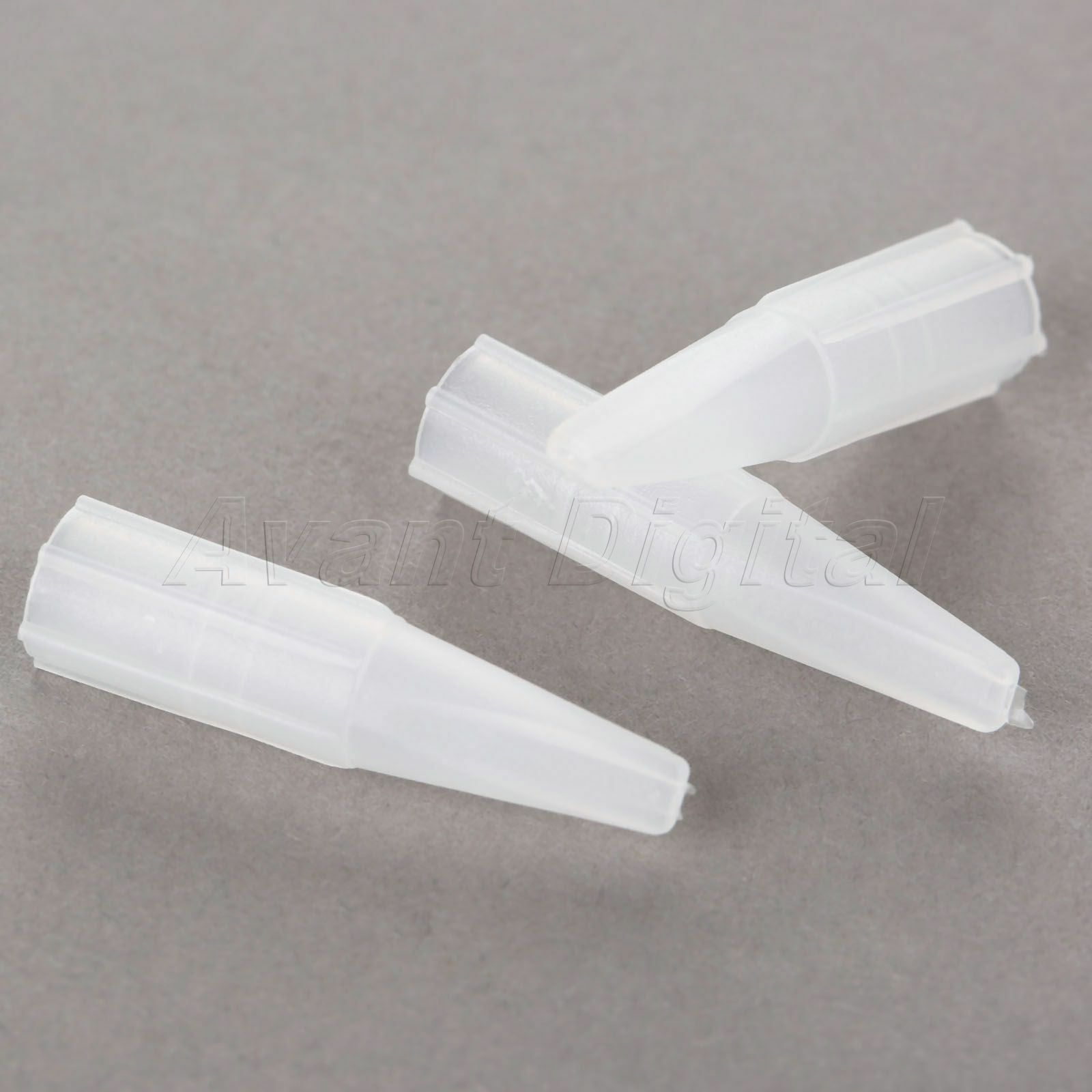 50pcs 3F Eyebrow Tattoo Needles 50x Flat Mouth 3F Needle Tips for Tattoo Machine