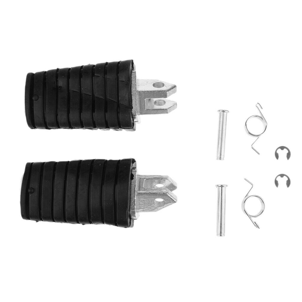 2pcs Foot Pegs Front Footrests for Yamaha XV1100 Virago 1100 1988-1998