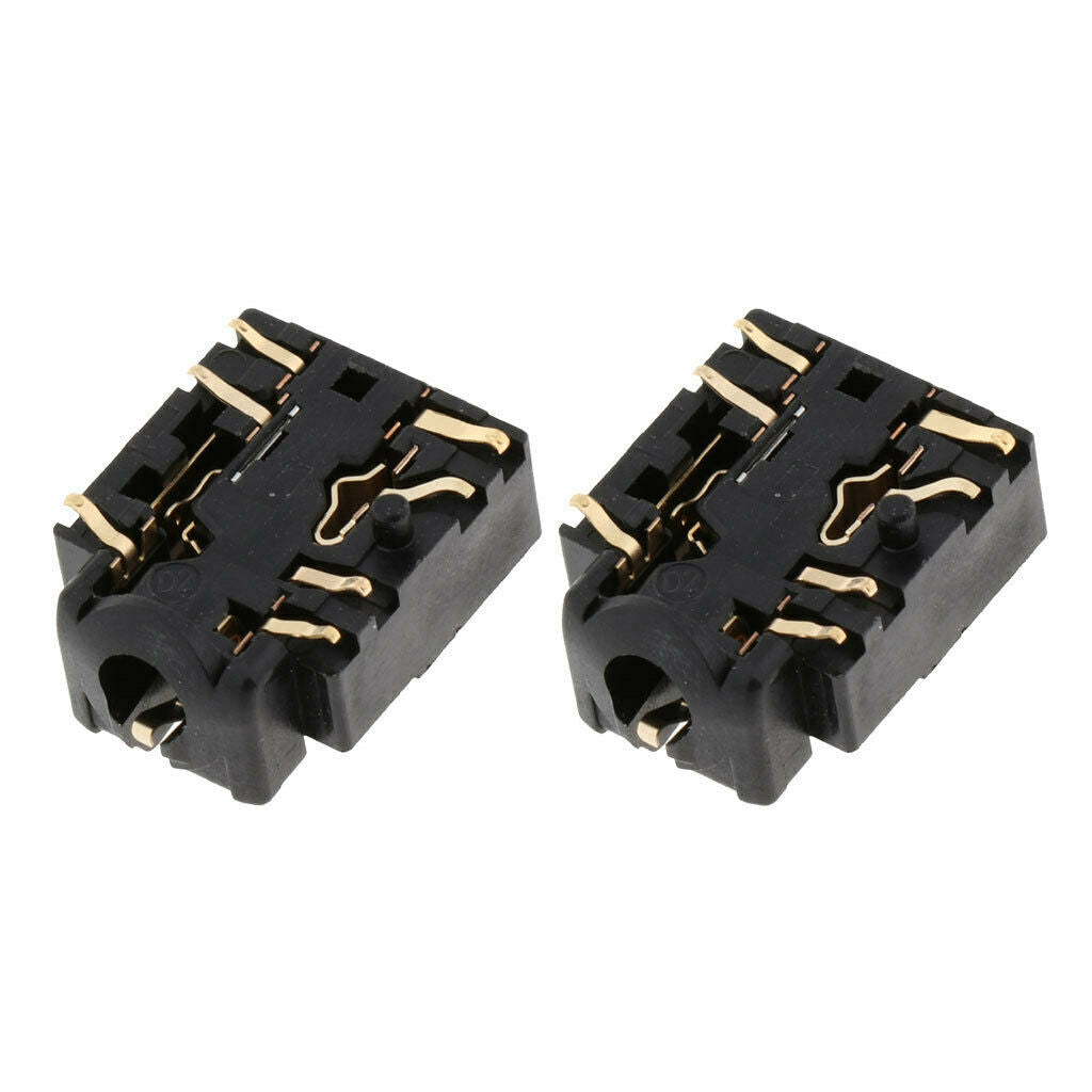2PCS 3.5mm Headset Headphone Jack Plug Port Socket Replace for  ONE S