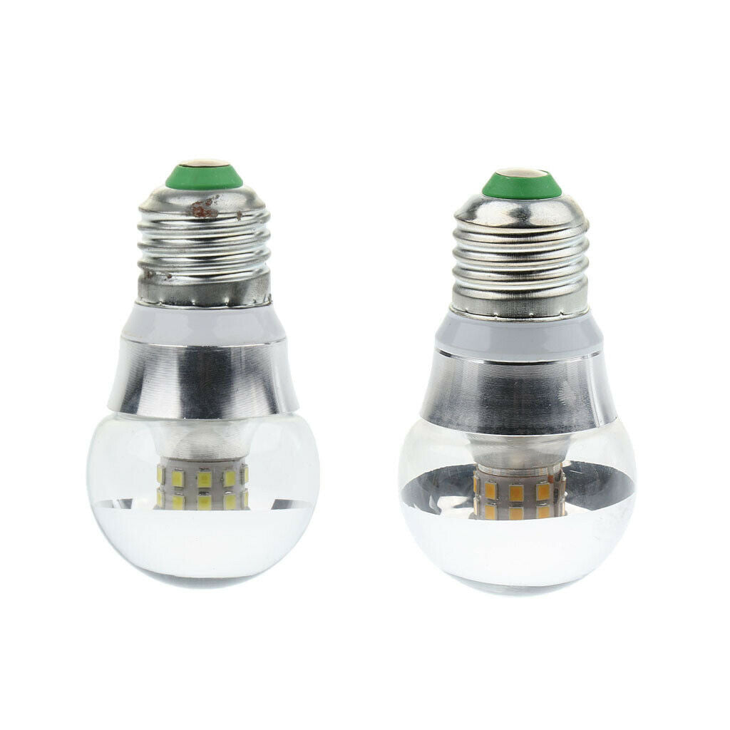 E27 LED Warm White/White Nature Light Bulb Lamp 5W 220-240V Warm White