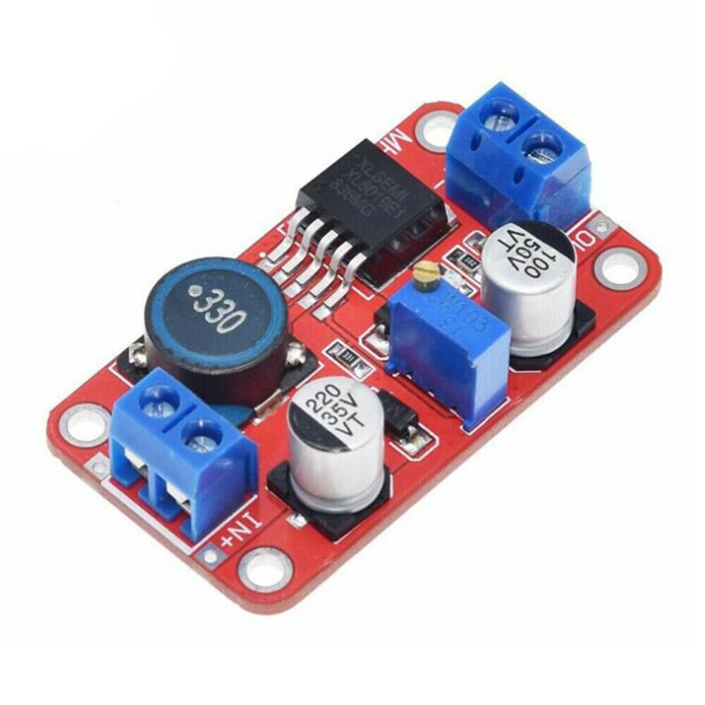 5A XL6019 High-Power Adjustable DC-DC Step Up Power Module Boost Volt Converter