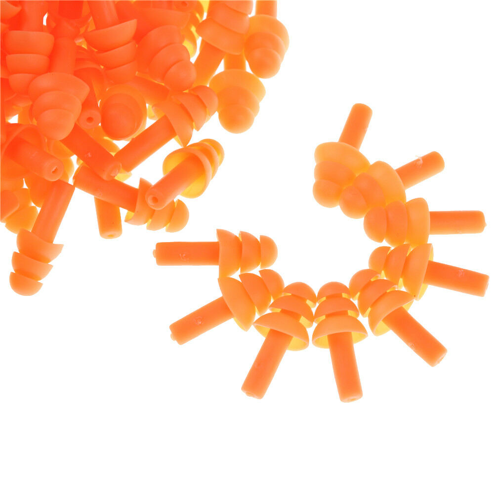 20Pcs Silicone Ear Plugs Anti Noise Snore Earplugs Comfortable For Study S.l8