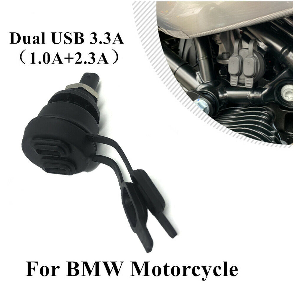 Motorcycle 2 USB Socket For BMW K1300S/GT G310GS F900XR F850GS F750GS F650GS