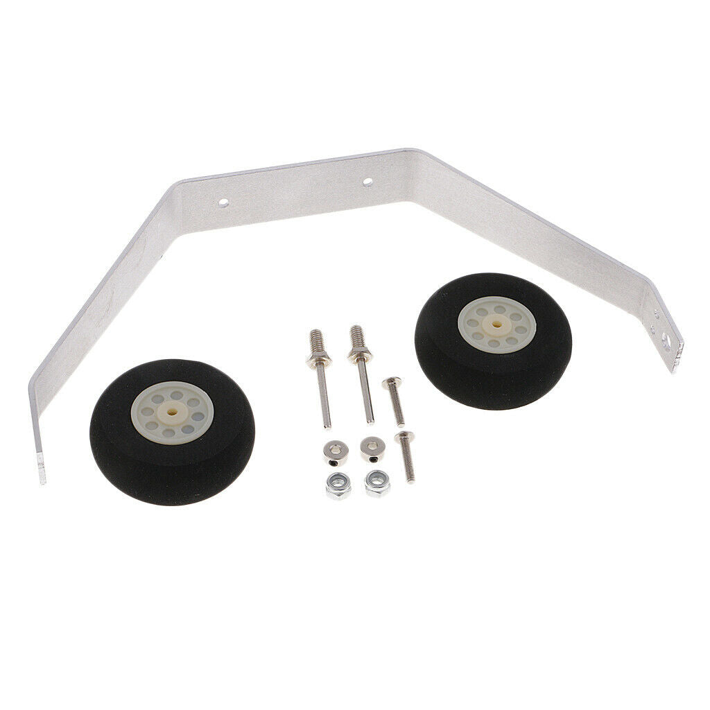 2mm Alloy Airplane Accessories Landing Kit For 25-40 Class Electric RC Airplane