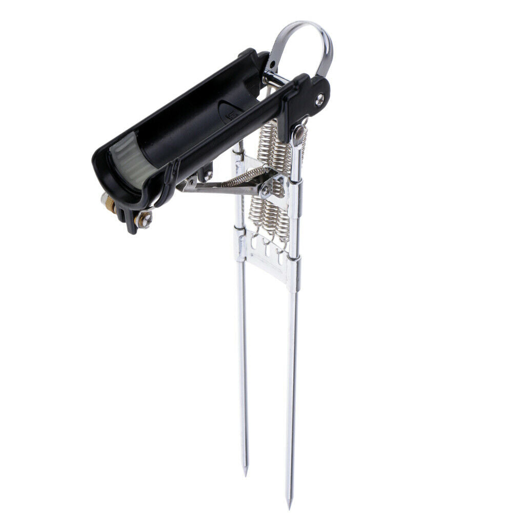 Bilateral Fishing Rod Support Stand Bracket Metal Fishing Rod Pole Holder