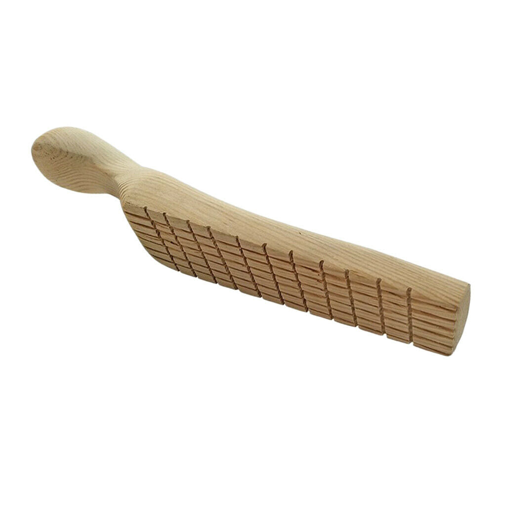 Large Wood Pottery Clay Paddle Tools, Groove Wooden Modeling Pottery Grooved