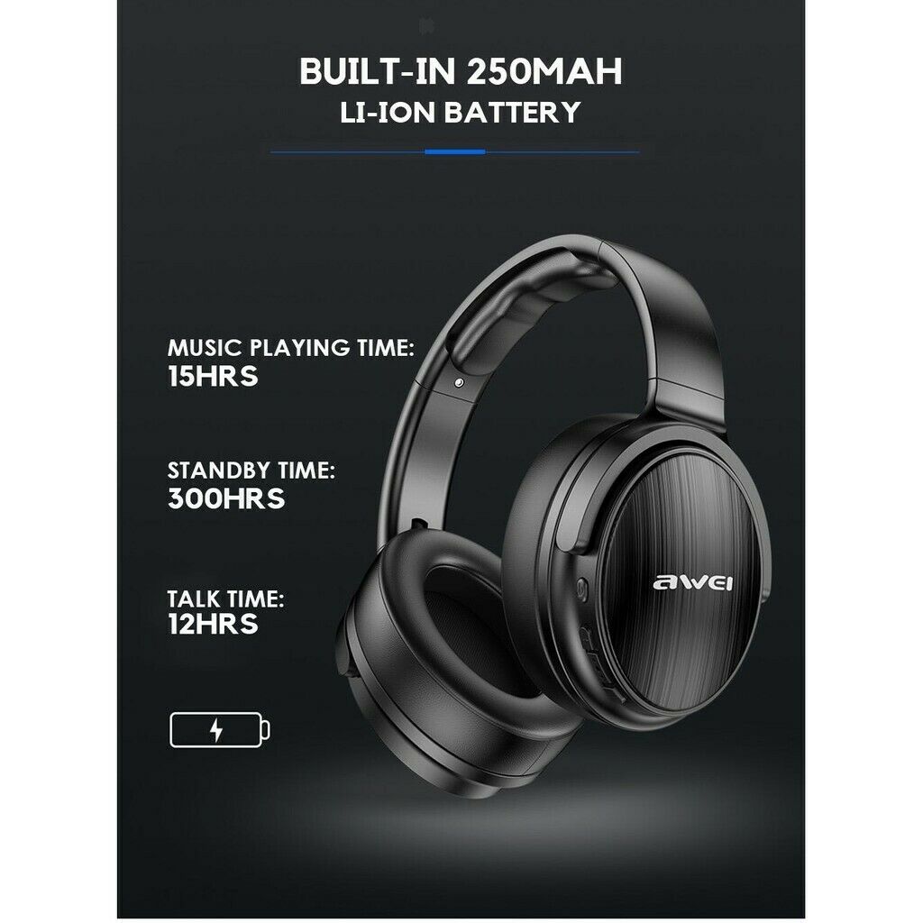 Portable Foldable Wireless Headphones Over Ear Gaming Headset With Micophone