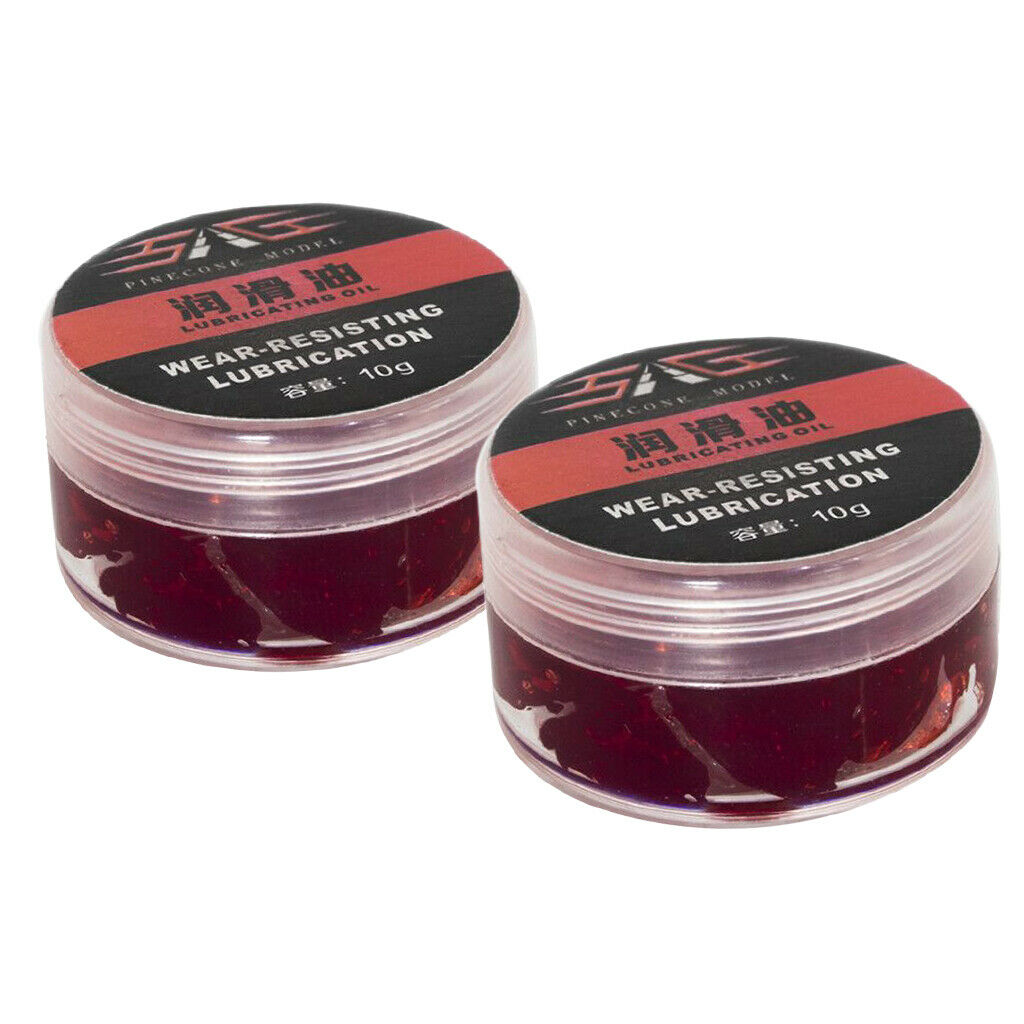 2 Pieces RC Car Differential Drive Shafts Gear Lubricant Grease for RC Truck