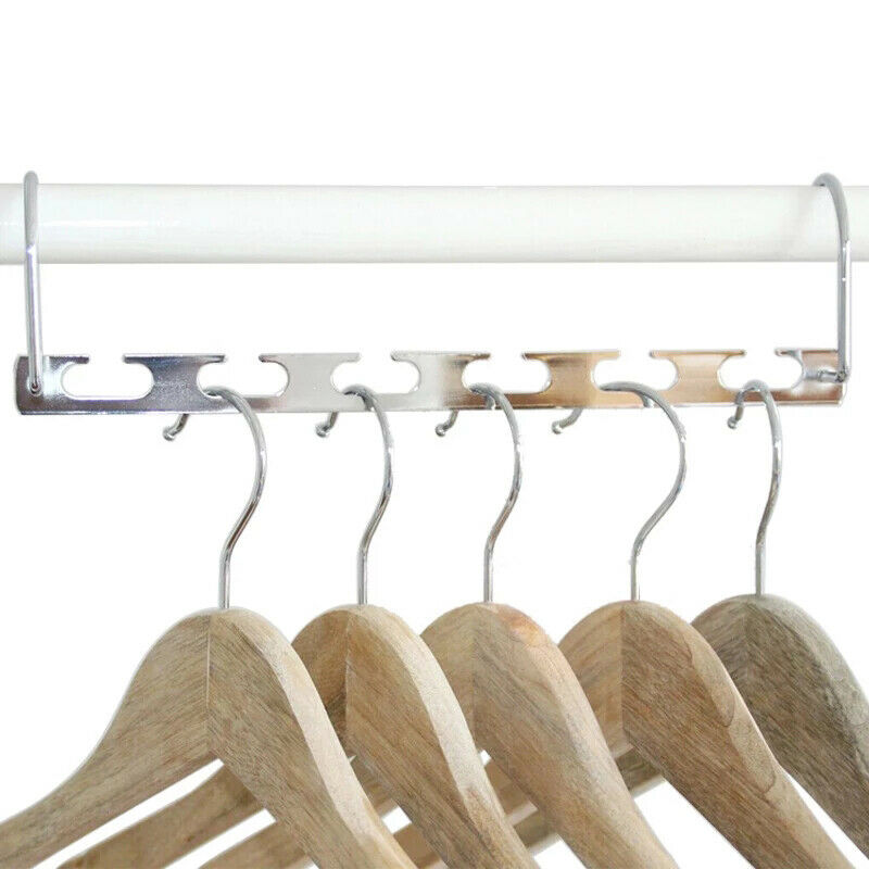 Clip Stand Clothes Hanger Adjustable Pinch Grip Save Space Clothing OrganizeBDA
