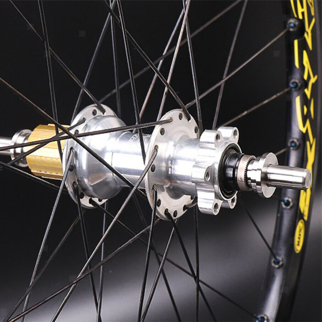 Bicycle Wheel Truing Stand Thru Axle Adapter Work with 12mm 15mm 20mm Axles