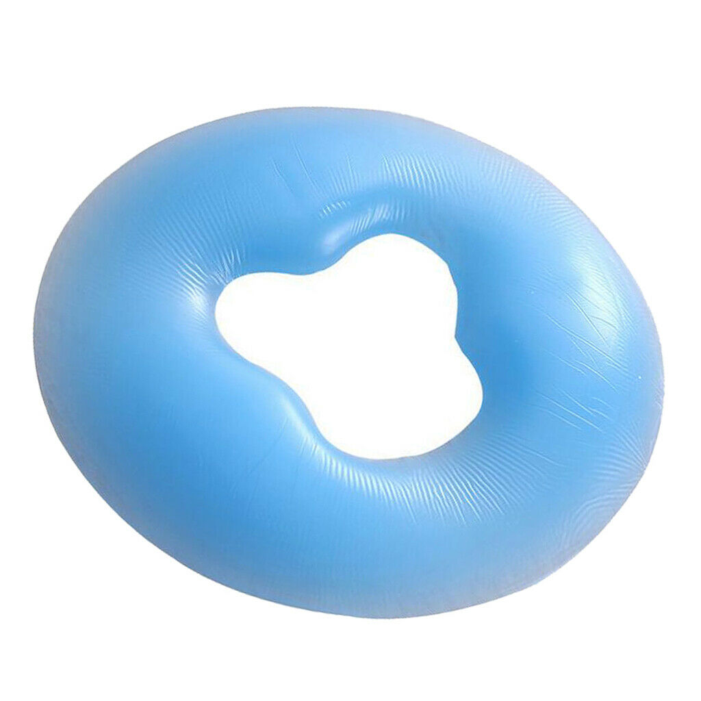 2 Blue Soft SPA Massage Elastic 100% Natural Silicone Face Relax Cushion Pillow