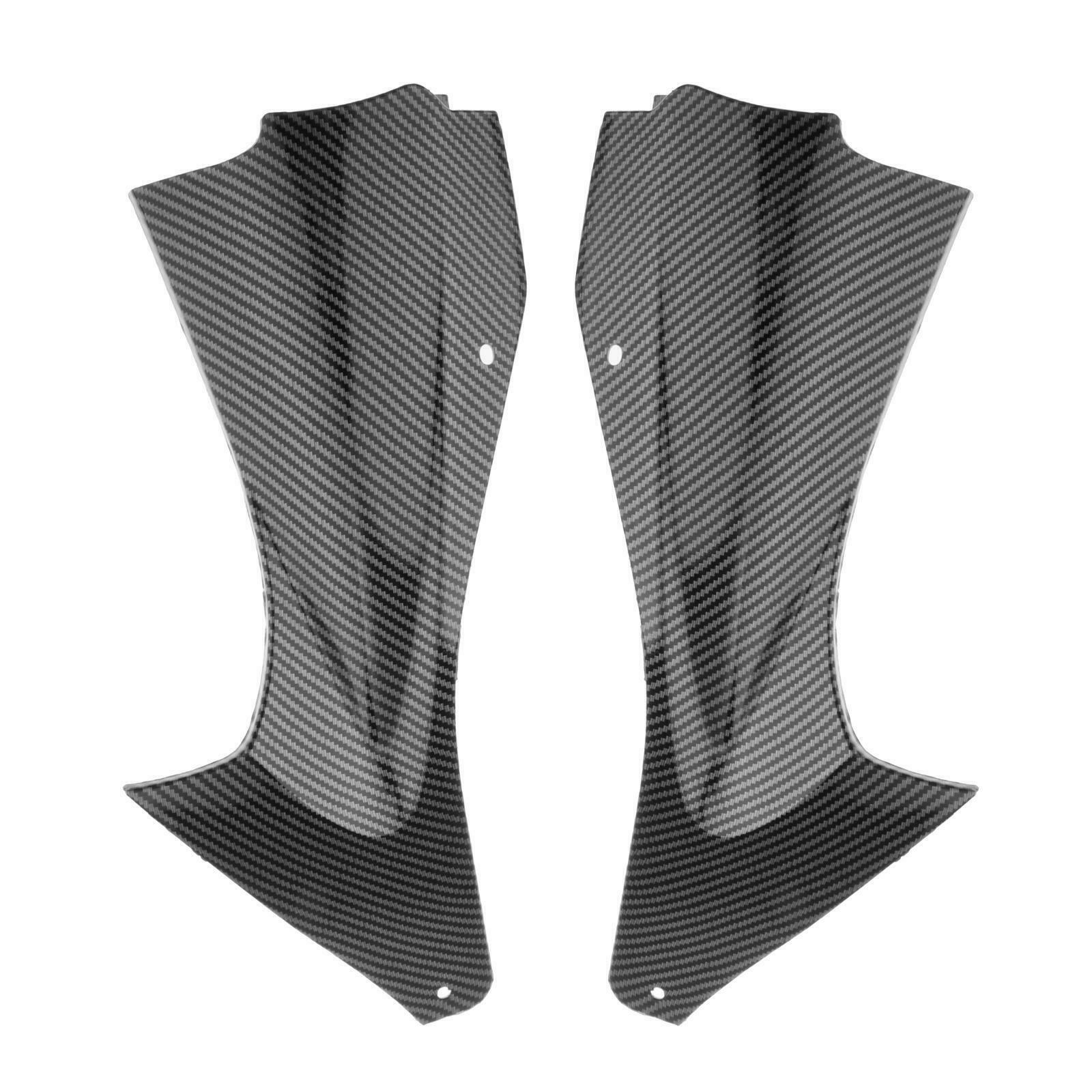 1Pair Side Air Duct Covers Cowl Trim Panel For Yamaha R6 08-14 Accessories