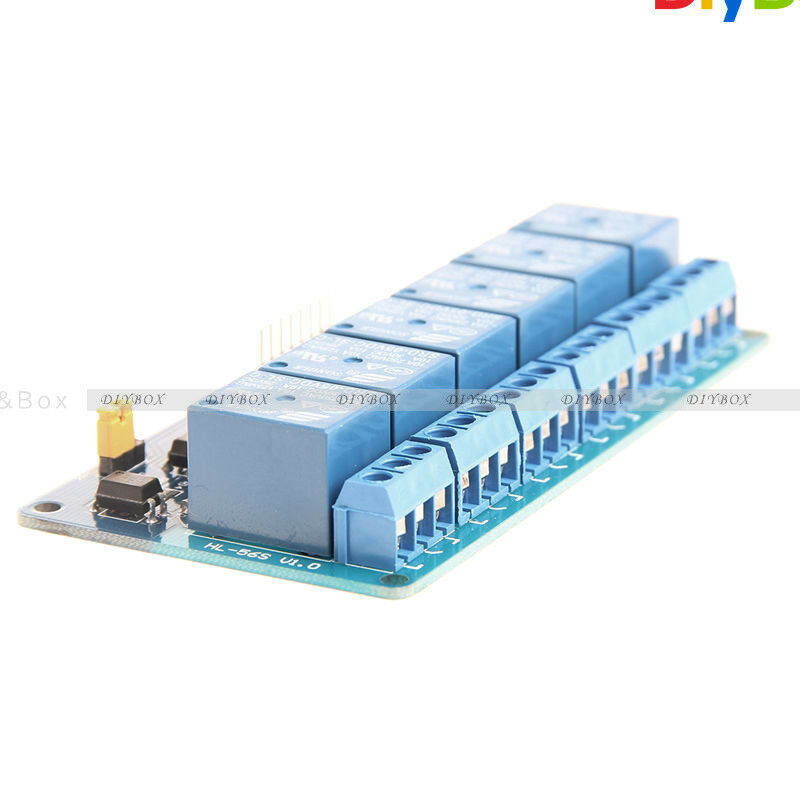 6 Channel DC 3V Relay Module Expansion Board Optocoupler Insulation for Arduino