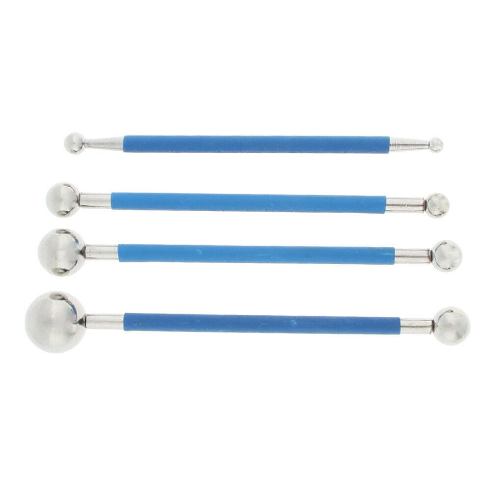4 Pcs Premium Stainless Steel Tile Seam Caulk Pressing Ball Sealant Finishing