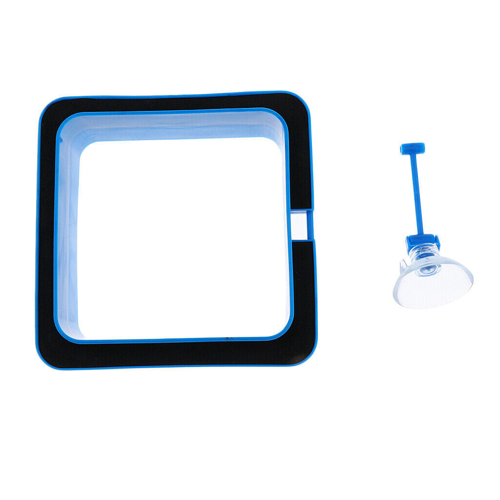 Aquarium Feeding Ring Fish Tank Station Floating Food Tary Feeder Square