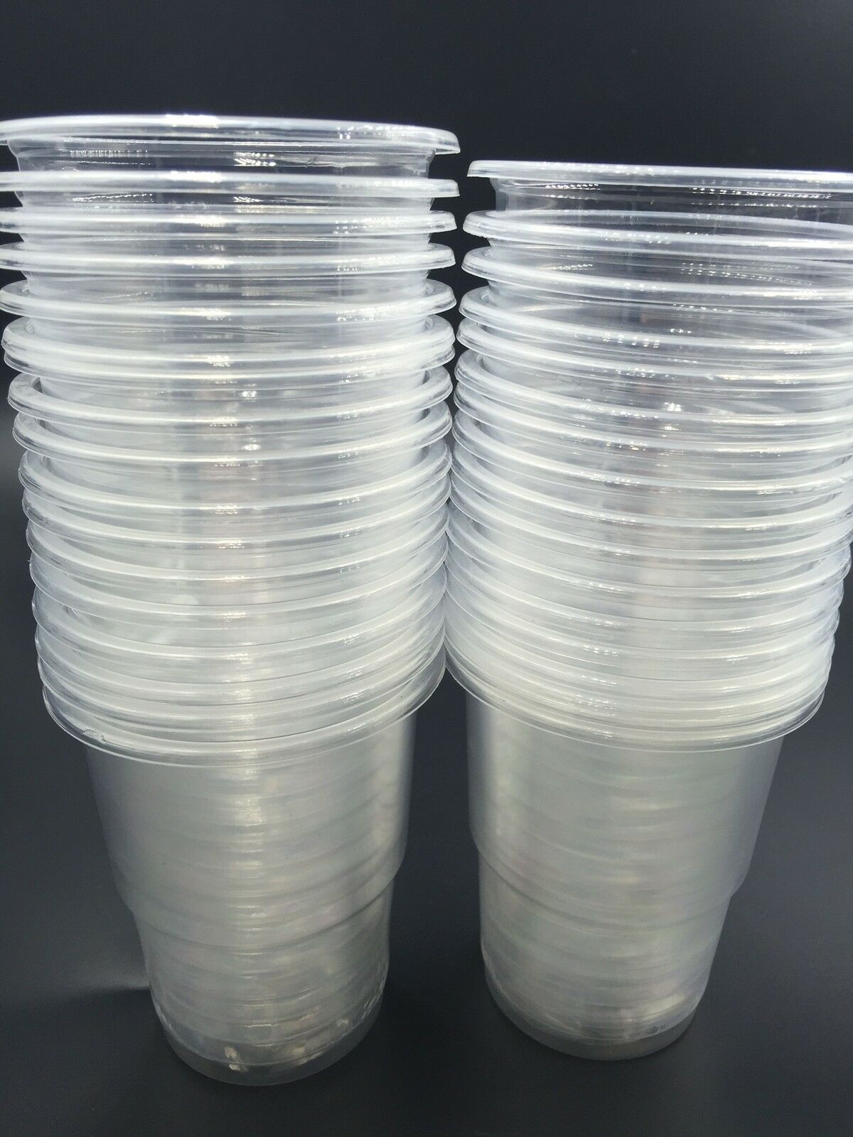 Clear Disposable Plastic Cups230 ml Cold Drink Tumbler Water Juice Party