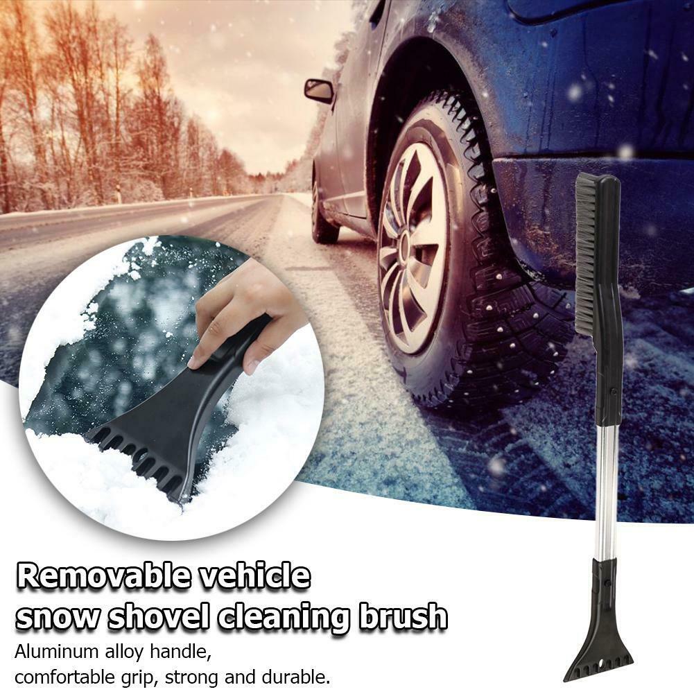 Snow Shovel ABS Detachable Car Auto Snow Ice Scraper Removal Brush Tool @