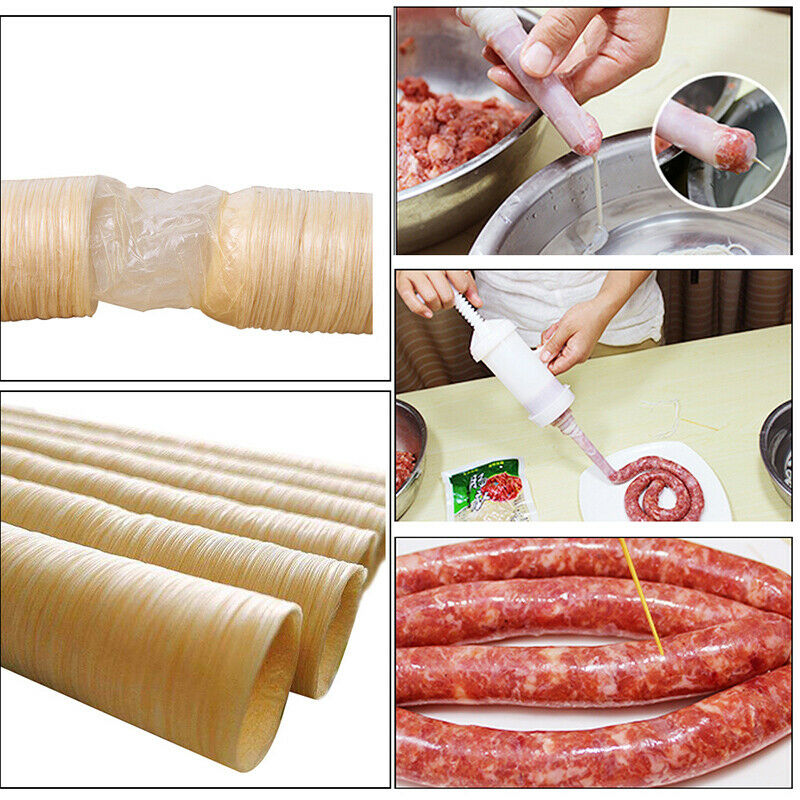 16mm Edible Sausage Packaging Tools Sausage Tubes Casing for Sausage Make.l8