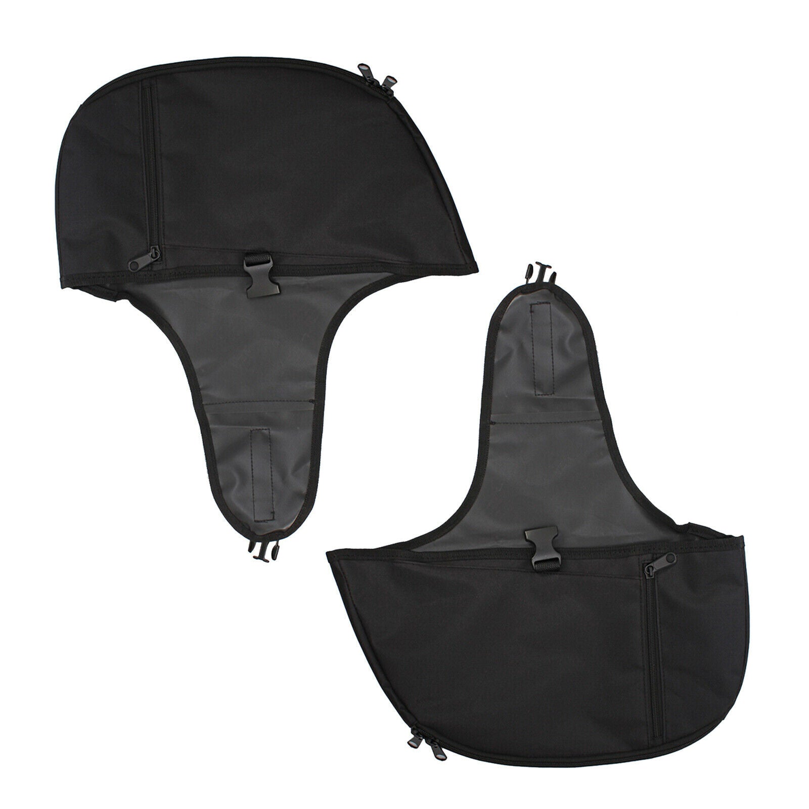 2PCS Motorcycle Soft Lowers Chaps Leg Warmers for Touring Street Glide 1980-2020