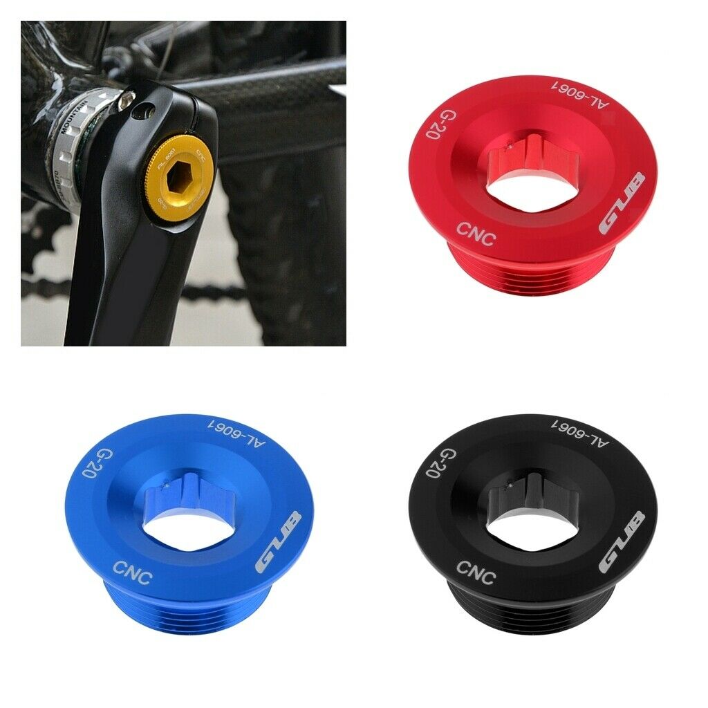 3pcs Crankset Crank Arm Fixing Bolt M20 CNC Aluminum Bracket Screw For SHIMANO