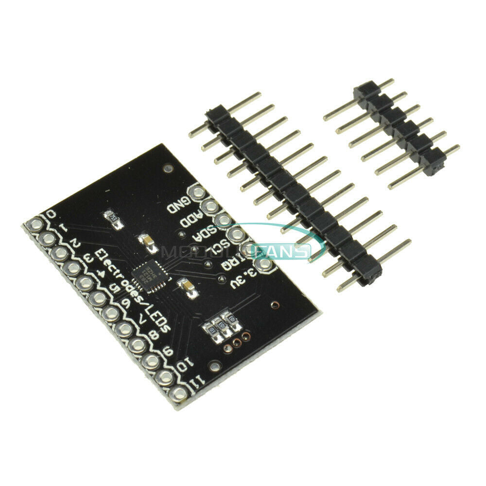 5PCS MPR121 Breakout V12 I2C IIC Capacitive Touch Sensor Control Module Keyboard