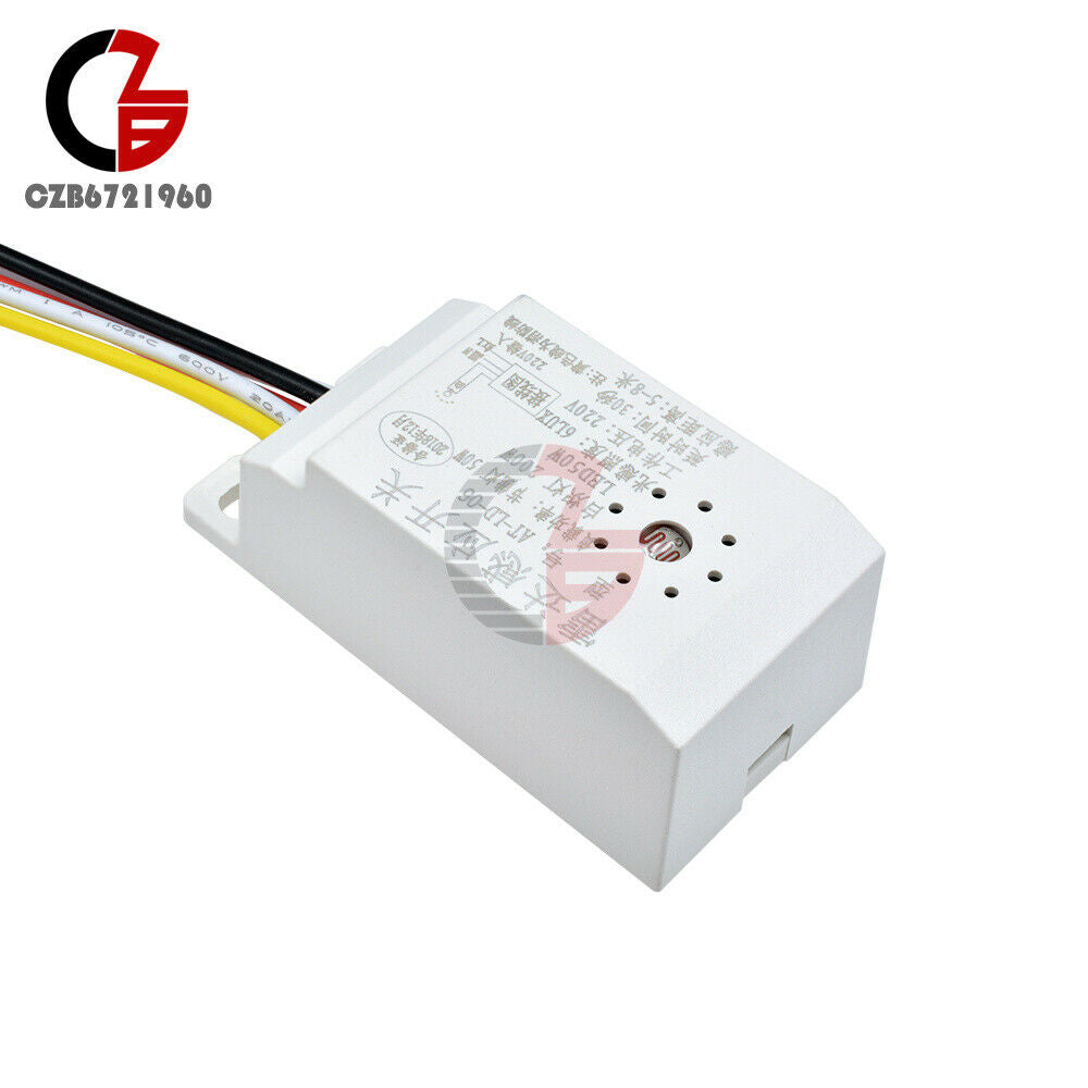 AC 220V Infrared Body Motion Radar Sensor PIR Sensor Switch Microwave Detector